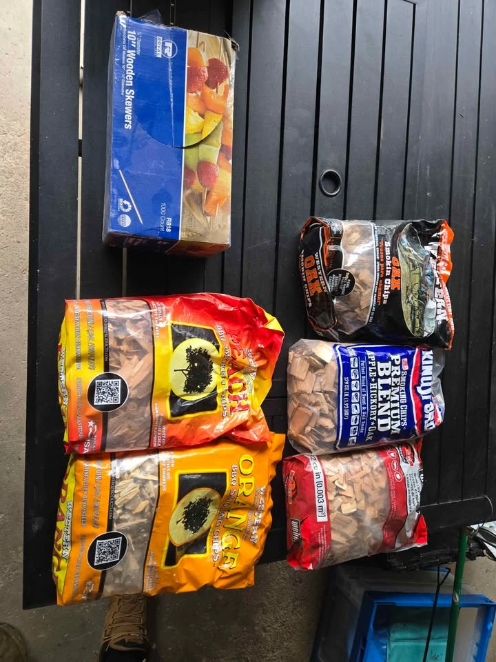 Char Broil 3 in 1 infrared smoker + wood chips - photo 5