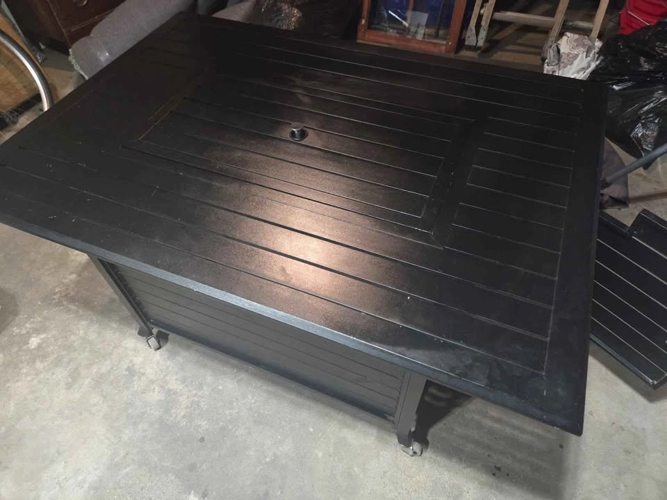 Fire Sense Longmont Aluminum Propane Fire Pit Table - photo 2