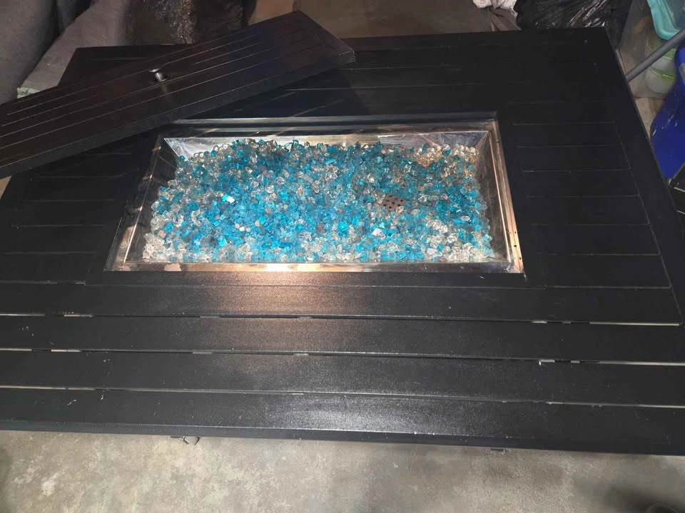 Fire Sense Longmont Aluminum Propane Fire Pit Table - photo 3