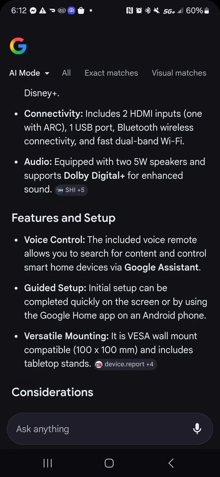 2x 32" TCL Smart Android TV - $75 each - photo 4