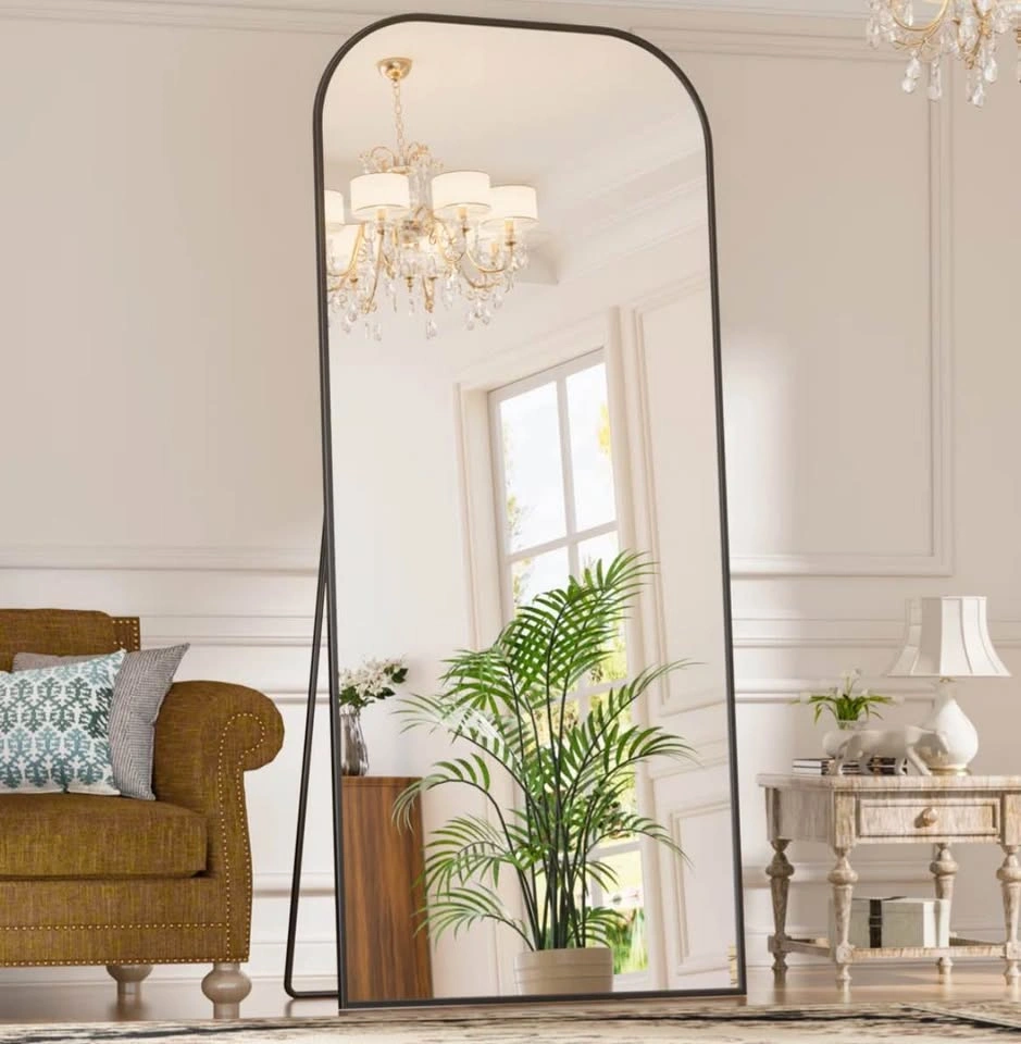 Trend Arched Metal Oversized Full-Length Mirror - photo 2