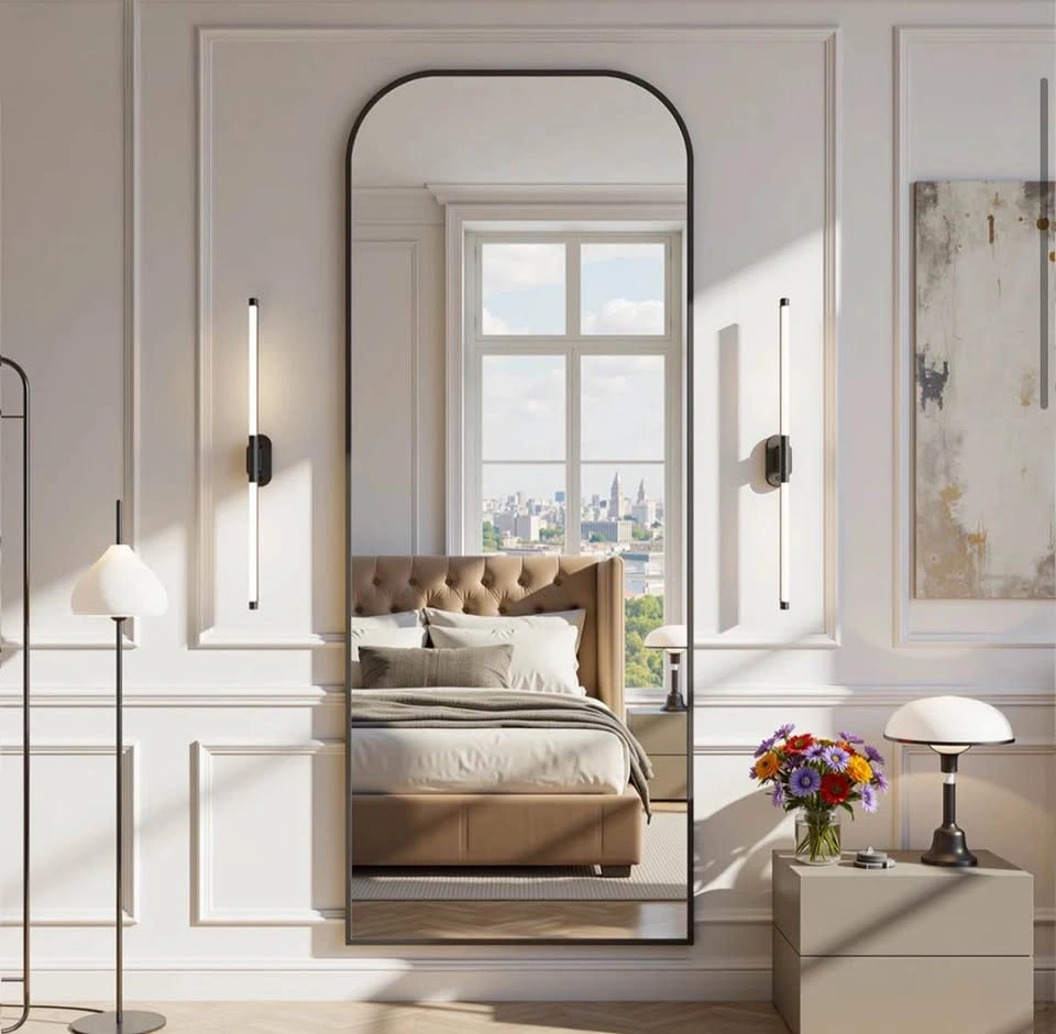 Trend Arched Metal Oversized Full-Length Mirror - photo 4