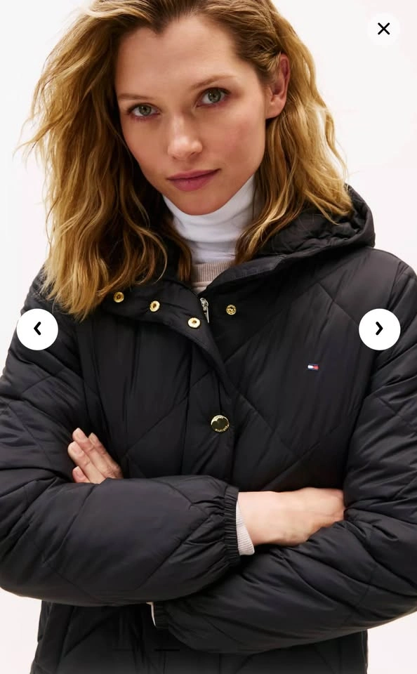 Tommy Lightweight Hooded Padded Quilted Jacket L - photo 2