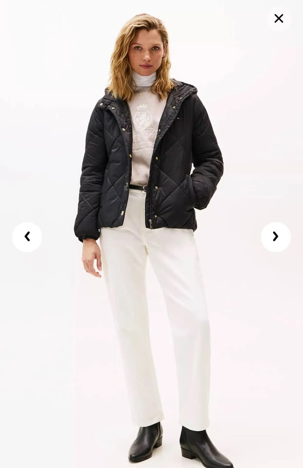 Tommy Lightweight Hooded Padded Quilted Jacket L - photo 3