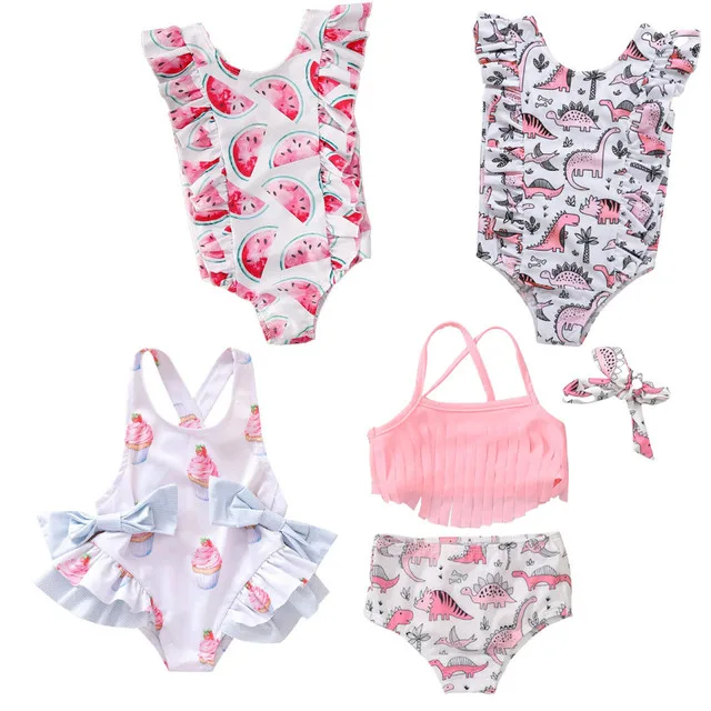 Infant Baby Girls Swimsuit thumbnail