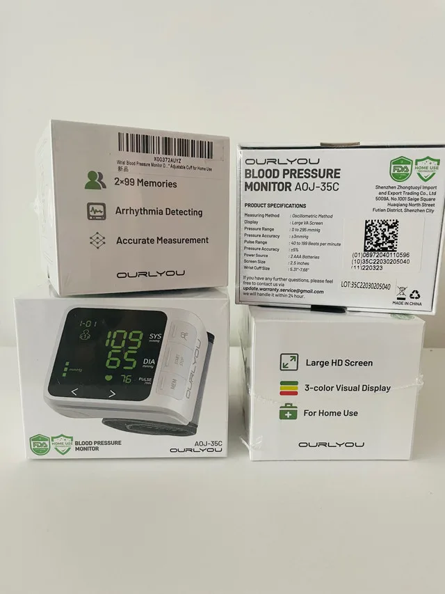 Wrist Blood Pressure Machine Digital thumbnail