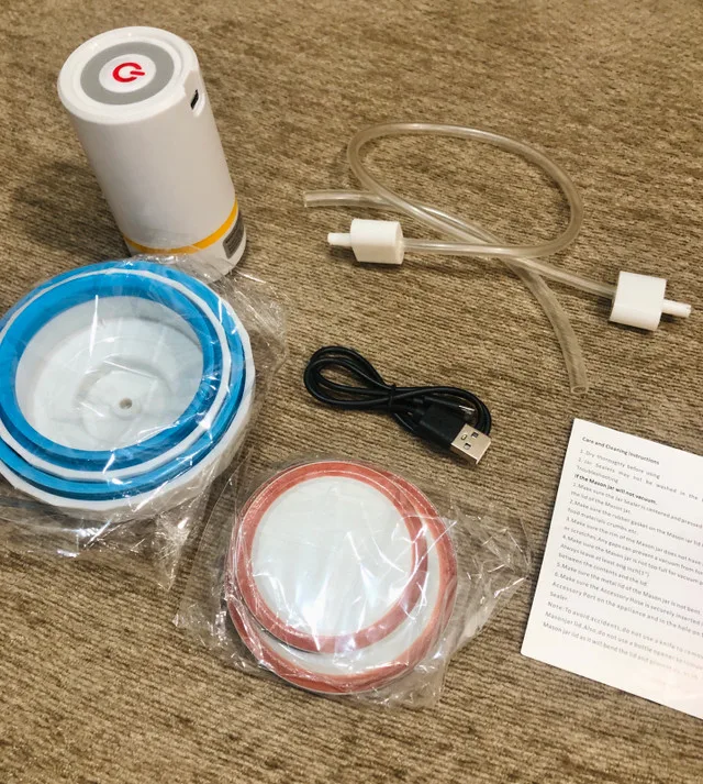 Electric Mason Jar Vacuum Sealer Kit thumbnail