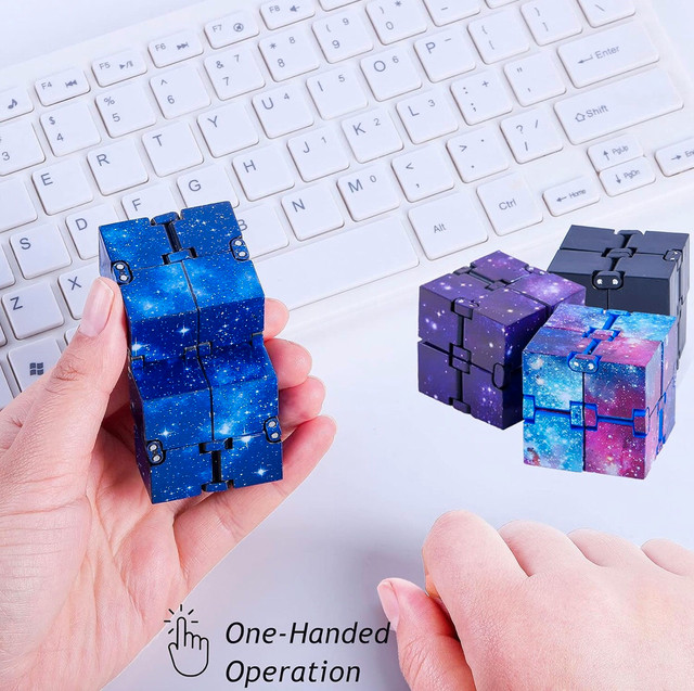 Infinity Cube Fidget Toy - Sensory Stress Reliever - photo 5