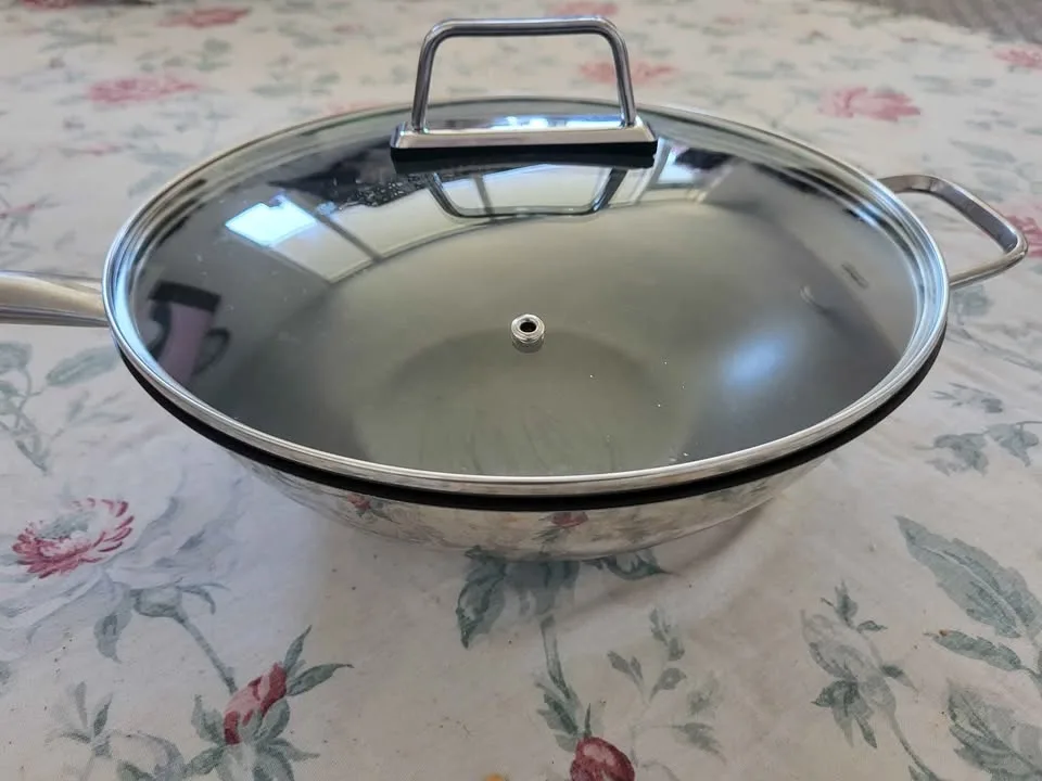 Kuhn Rikon Wok With Glass Lid image indicator(2)