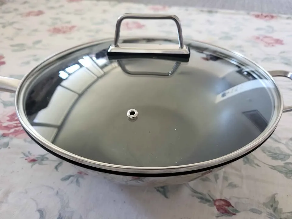 Kuhn Rikon Wok With Glass Lid image indicator(7)