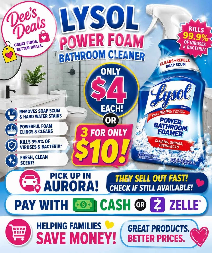Lysol Power Foam Bathroom Cleaner $4 each - photo 5