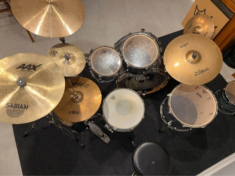 Pearl Vision 6 piece drum set - photo 5