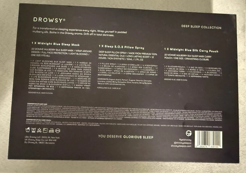 Luxury Drowsy Deep Sleep Gift Set – NEW / Unused - photo 4