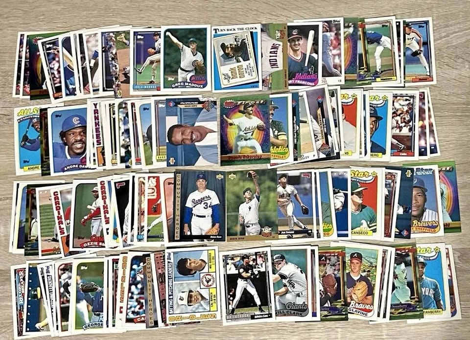 Vintage Baseball Cards HOF Stars Gwynn Griffey Bonds Sosa