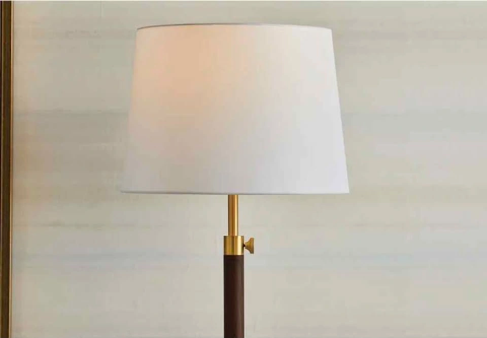 2x GlucksteinElements Dunlop Table Lamps (Walnut/Brass) - photo 2