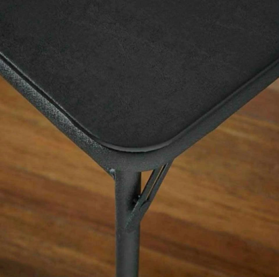 COSCO 34” Square Folding Card Table – Vinyl Top, Heavy-Duty Stee - photo 2