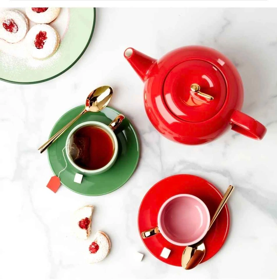 BNIB Kate Spade Make It Pop Set of 8 Cup & Saucers - photo 5