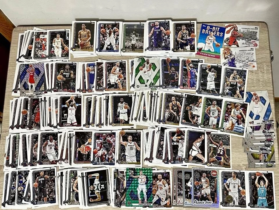Topps Panini Basketball Cards LeBron Shaq Wemby