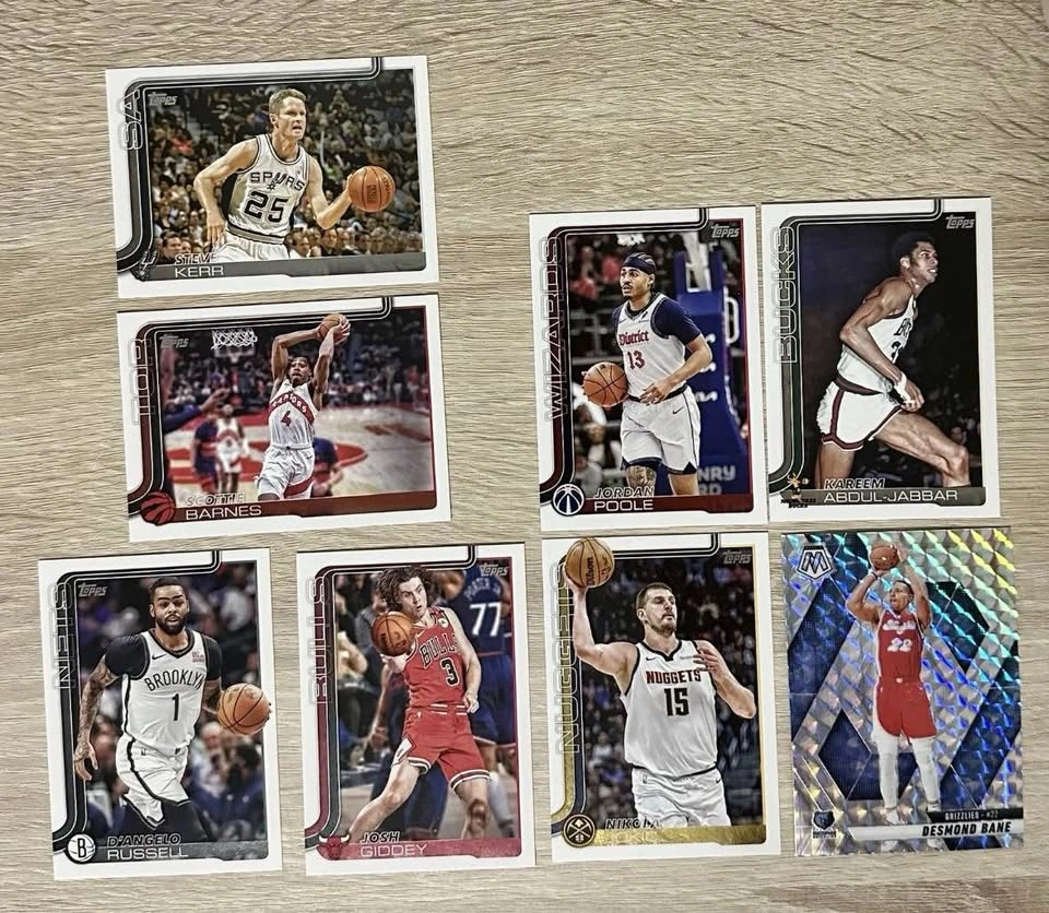 Topps Panini Basketball Cards LeBron Shaq Wemby - photo 2