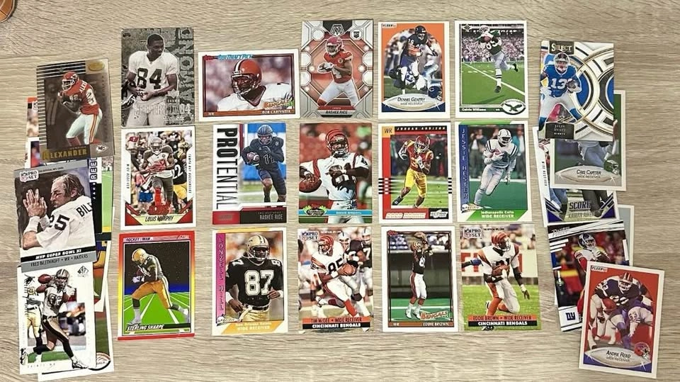 Football Card Lot Rookies Hall Of Fame Error Cards Sealed Packs - photo 4