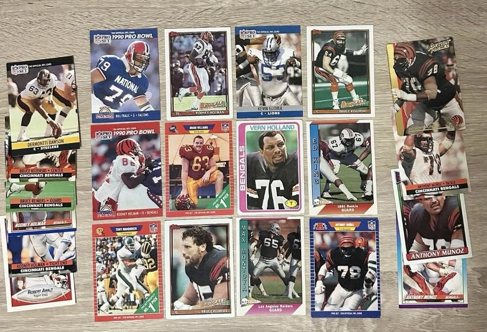 Football Card Lot Rookies Hall Of Fame Error Cards Sealed Packs - photo 5