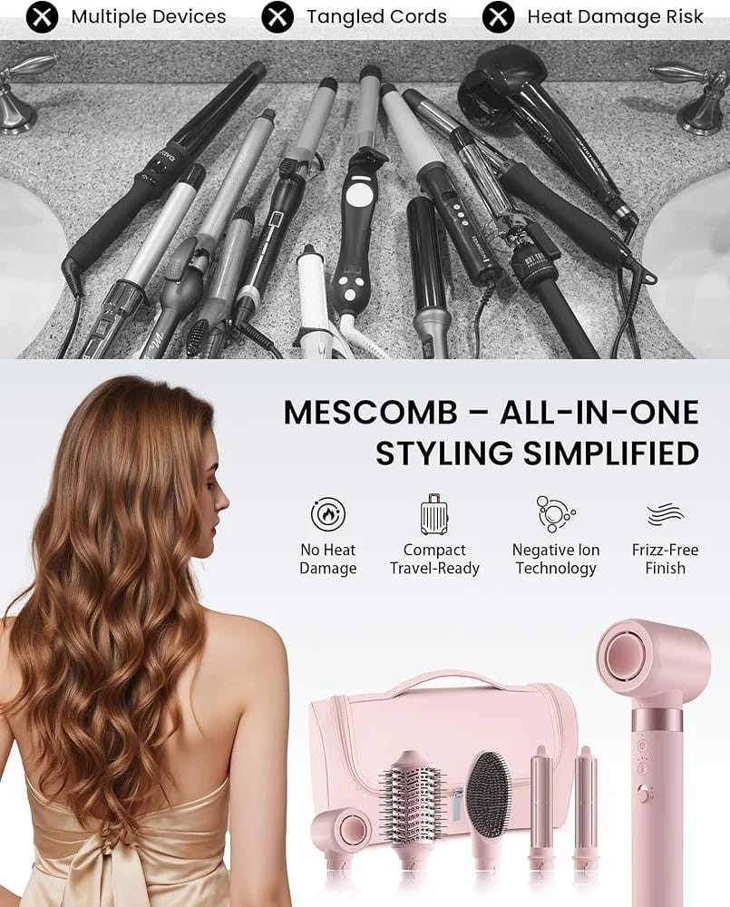 MESCOMB 5 in 1 Hair Styler (NEW) - photo 5