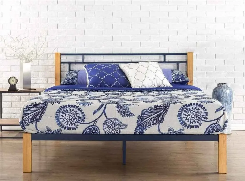 Zinus Epic Queen Metal & Wood Bed Frame - NEW image indicator(2)