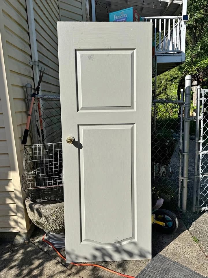 Wood door