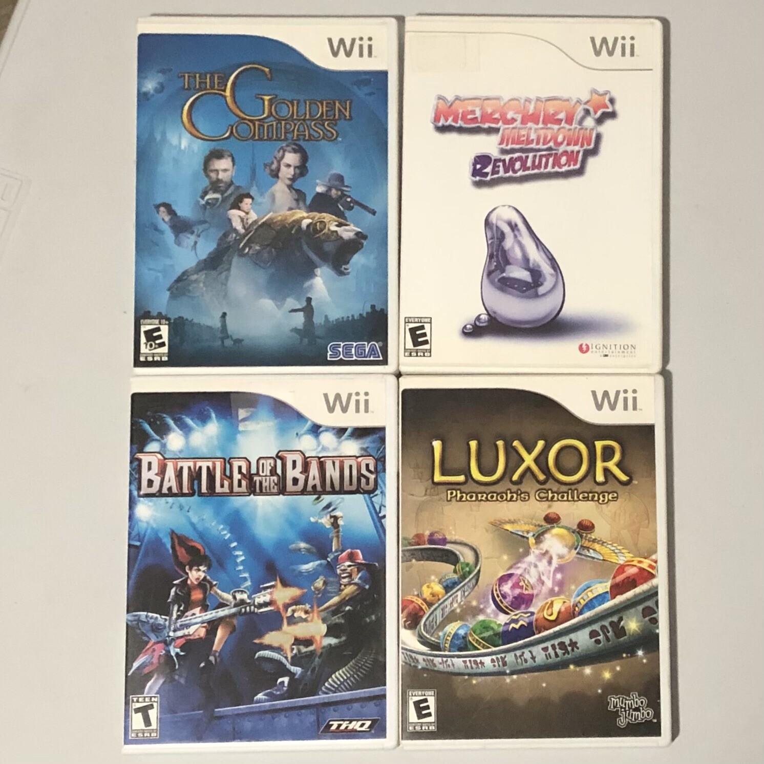 Nintendo Wii 4 Piece Video Games Bundle - photo 5