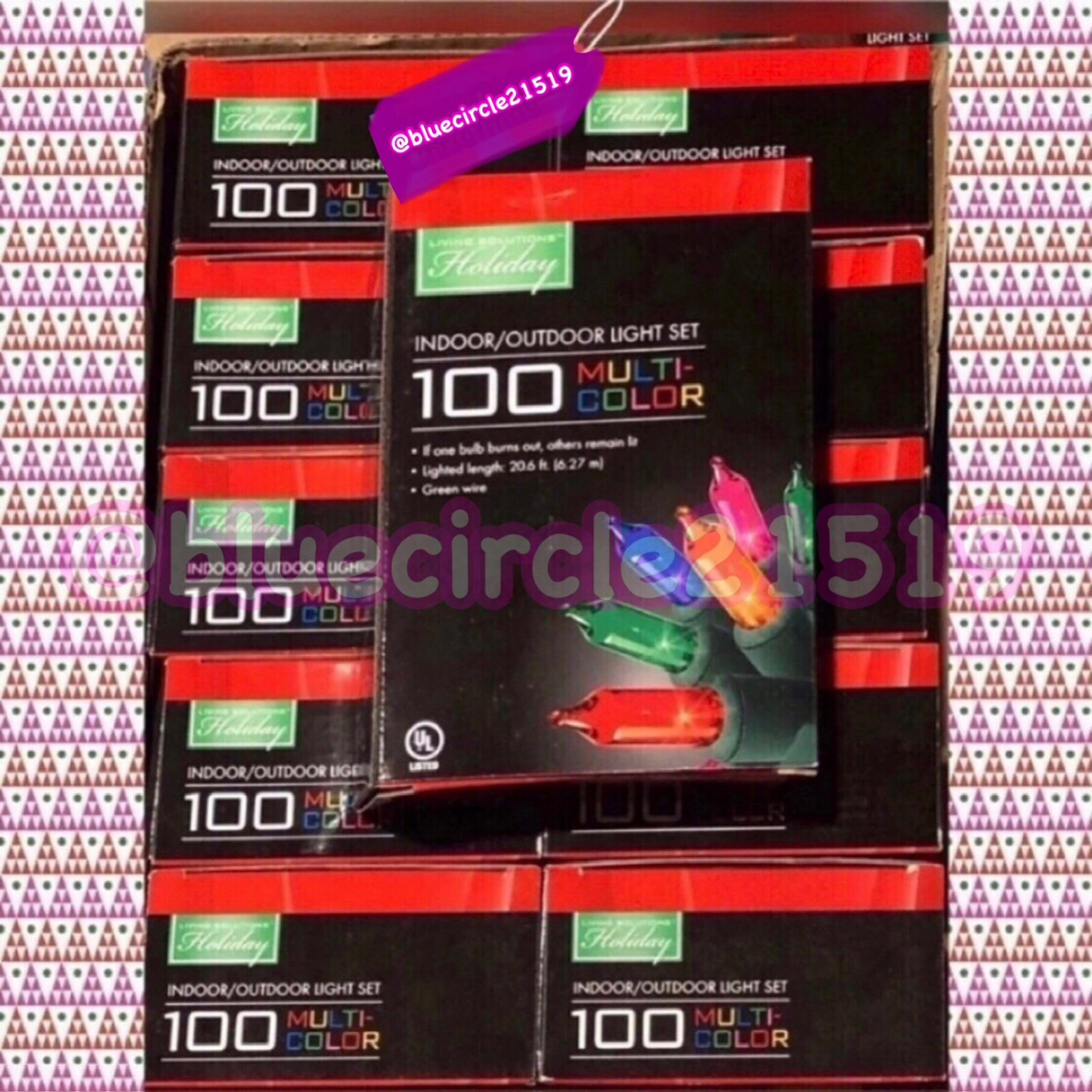 Living Solutions 100 Count Multi Colored Light Set - photo 3
