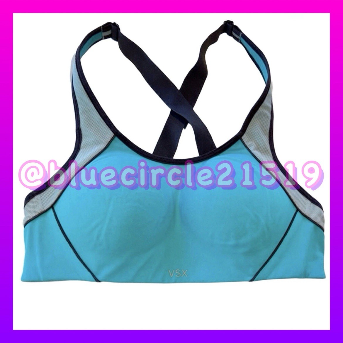 Victoria's Secret VSX Sports Bra Crisscross Adjustable Straps Tu