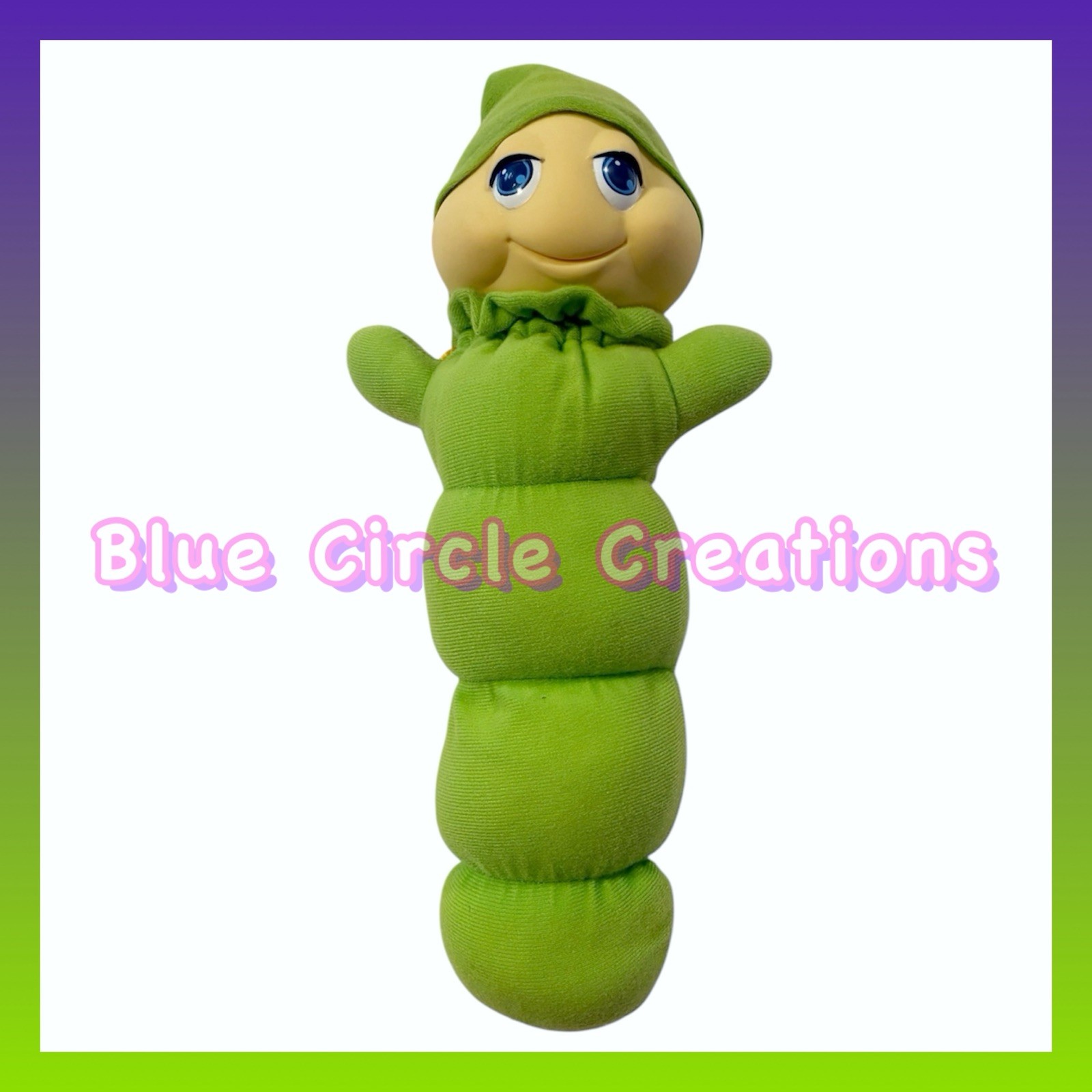 Hasbro Gloworm Vintage 1982 Light Up Toy