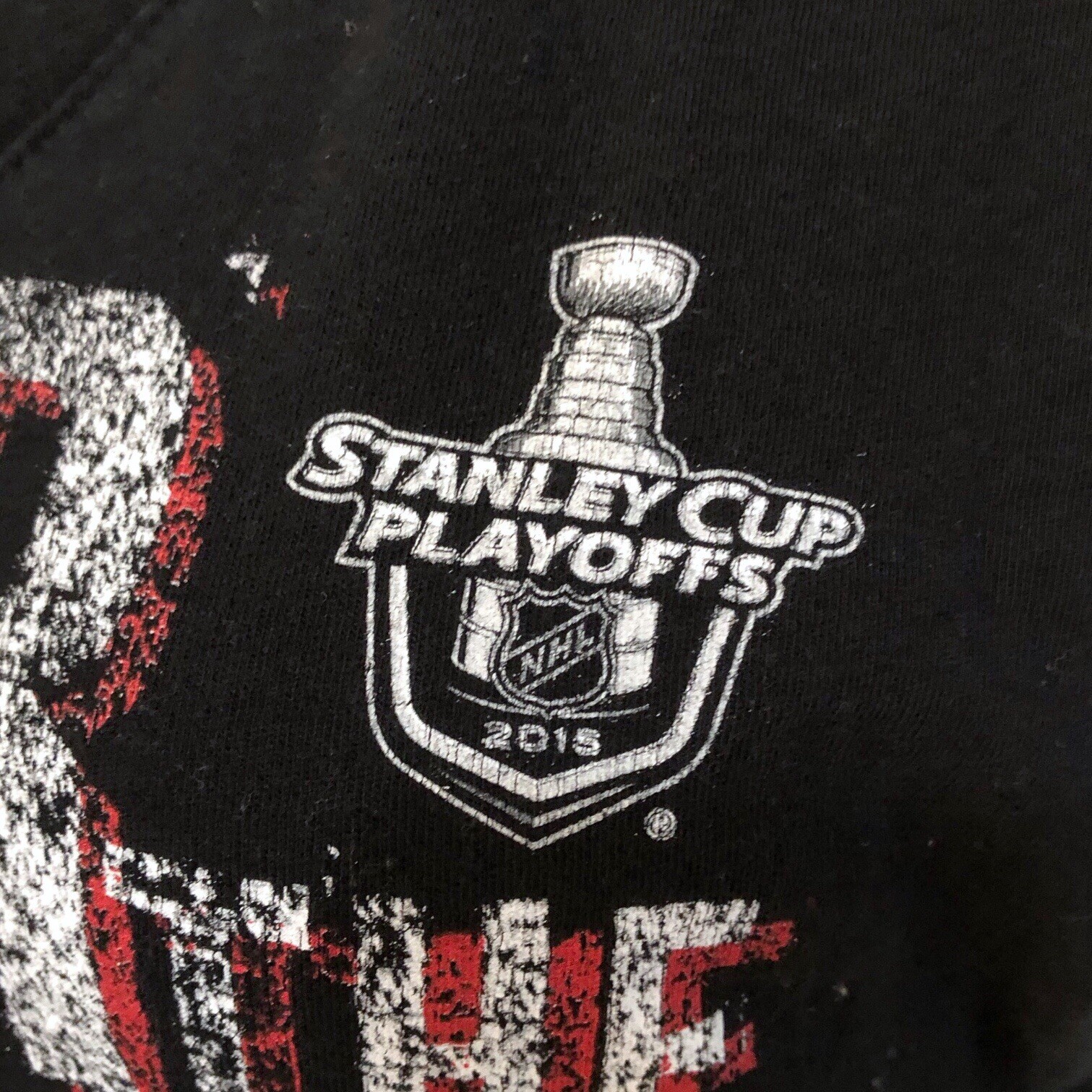Chicago Blackhawks 2015 Stanley Cup Playoffs V-Neck Top M - photo 3
