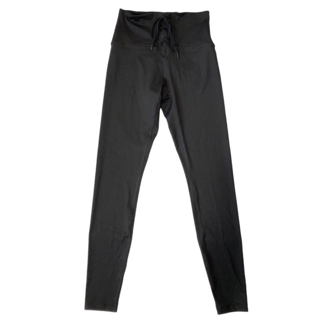 Victoria’s Secret PINK Ultimate Lace-Up Black Leggings NWT Small - photo 2