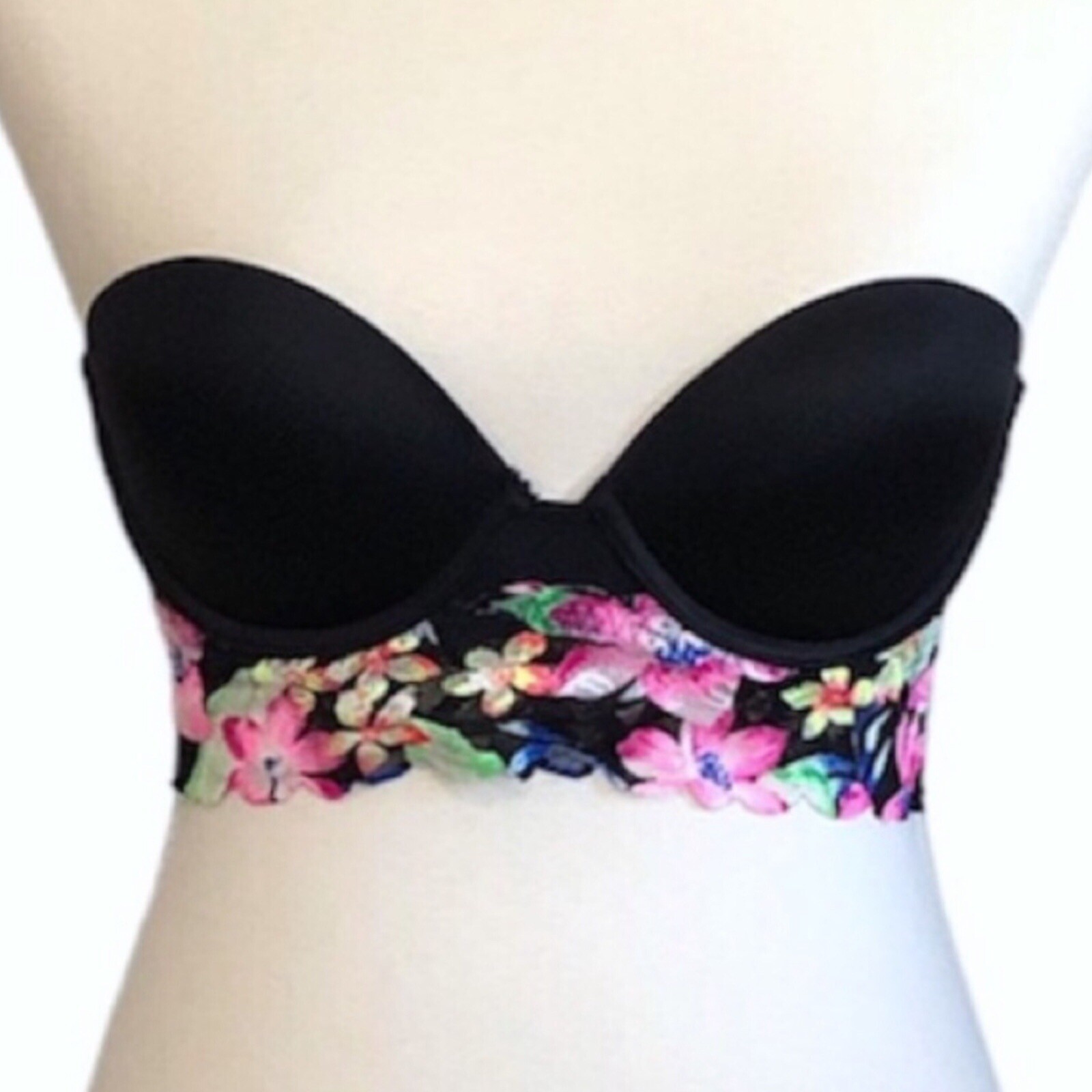 Victoria's Secret Pink Strapless Bustier Bra 34B - photo 2