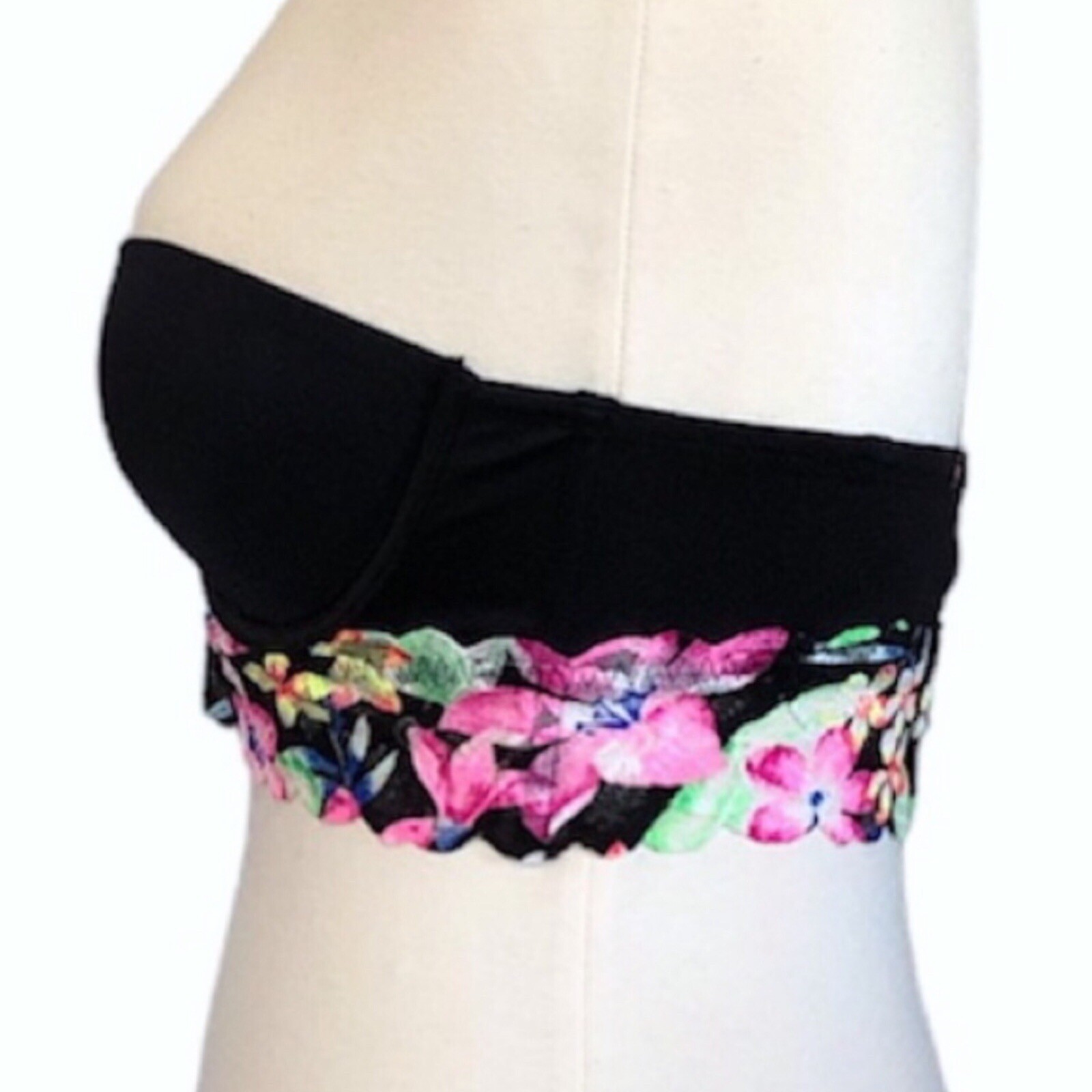 Victoria's Secret Pink Strapless Bustier Bra 34B - photo 3