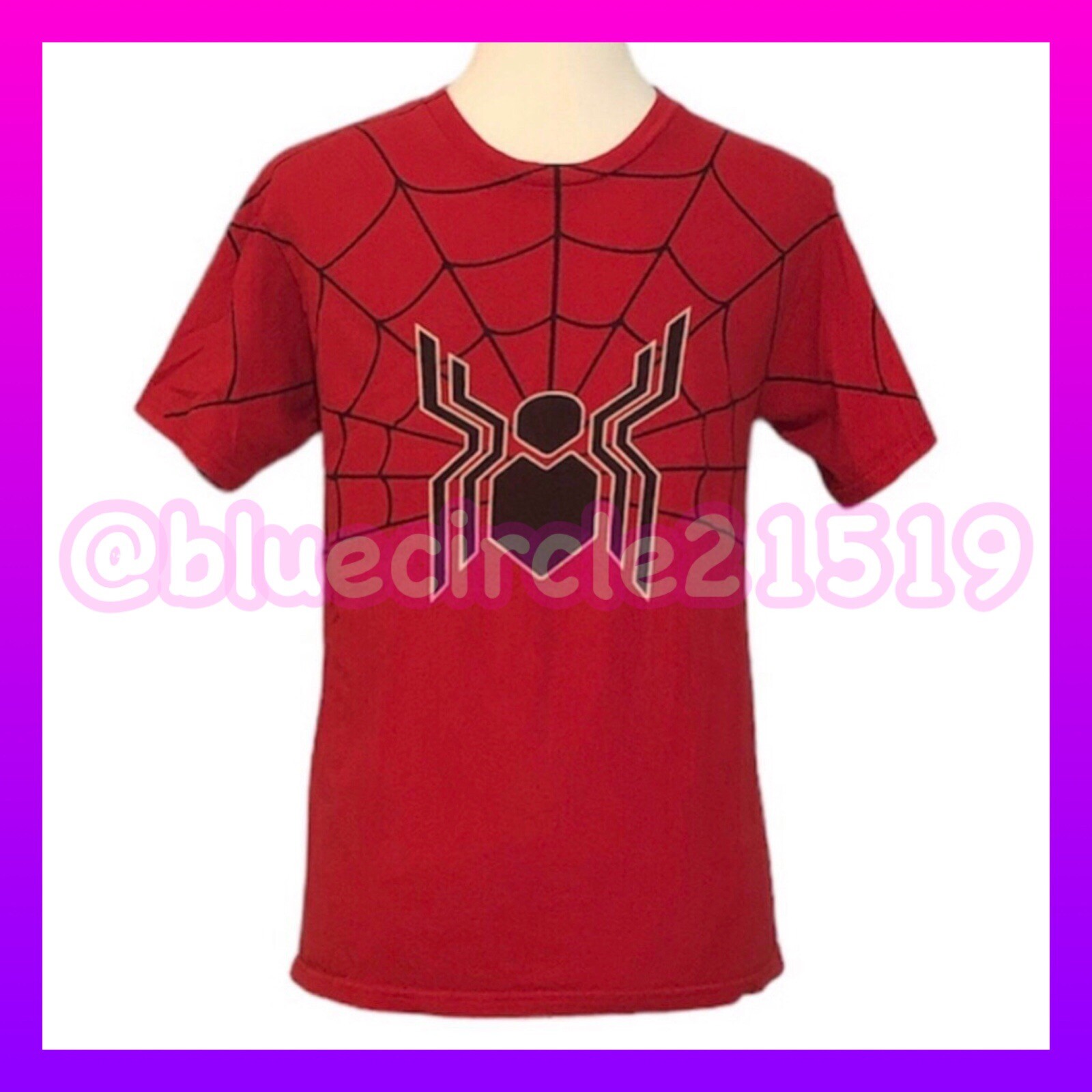 LAST CHANCE! Spider-Man Marvel Red T-Shirt S