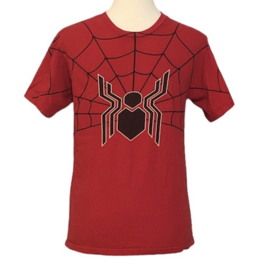 LAST CHANCE! Spider-Man Marvel Red T-Shirt S - photo 2