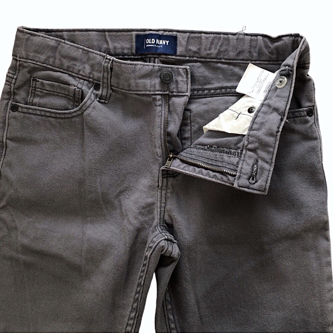 Old Navy Gray Skinny Jeans Kids/Tween/Teen Size 14 - photo 4