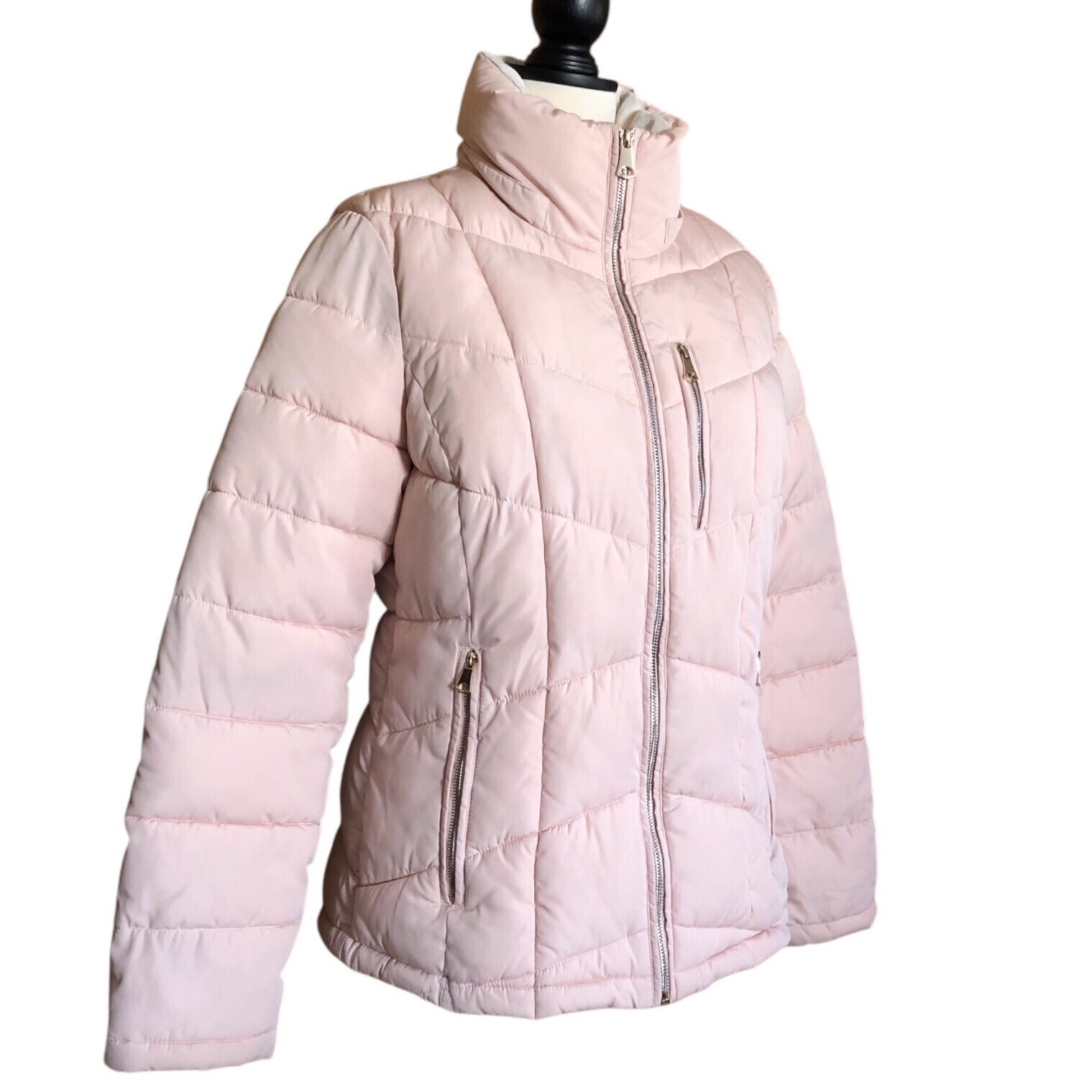 LAST CHANCE! Andrew Marc New York Pale Pink Puffer Coat Sm - photo 4