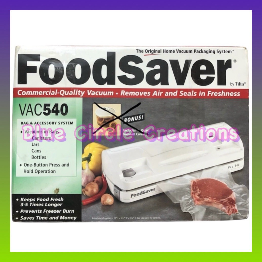 Food Saver Vintage Food Vacuum Packaging System VAC 540