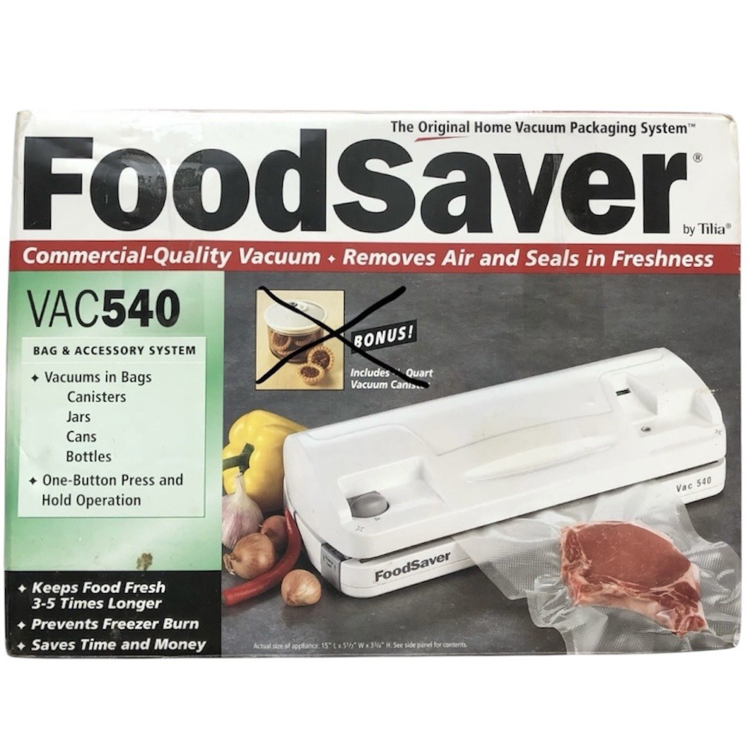 Food Saver Vintage Food Vacuum Packaging System VAC 540 - photo 2