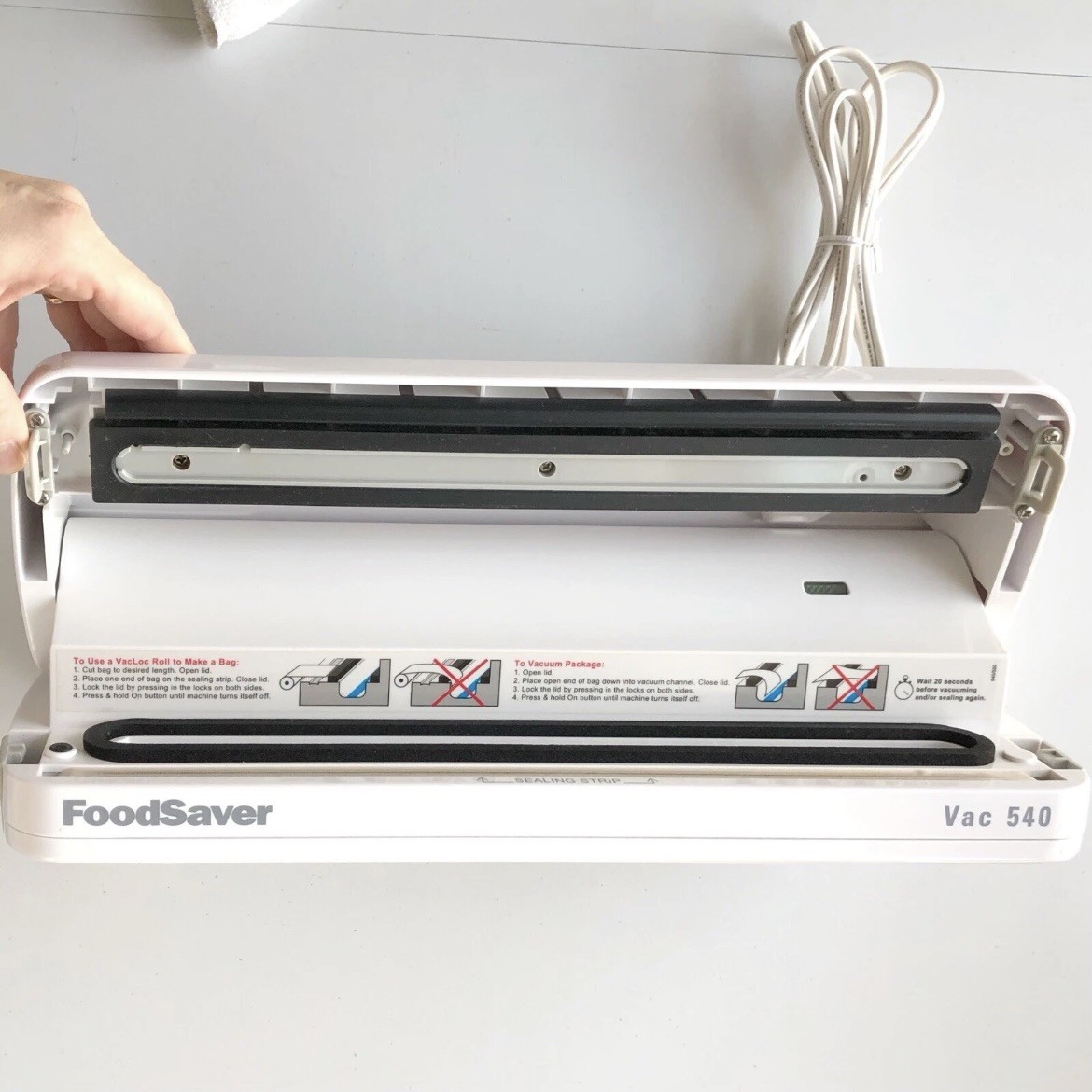 Food Saver Vintage Food Vacuum Packaging System VAC 540 - photo 5