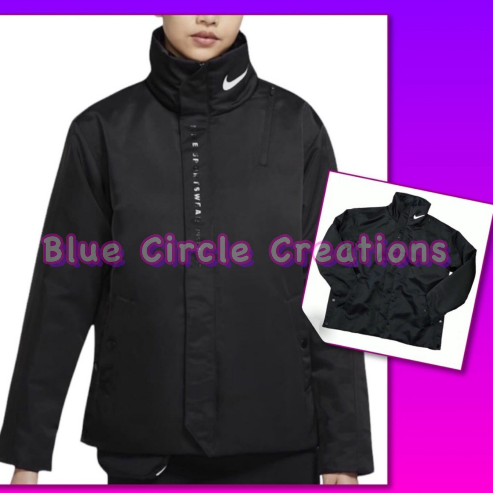 LAST CHANCE! Nike Women's Active Jacket Black Medium