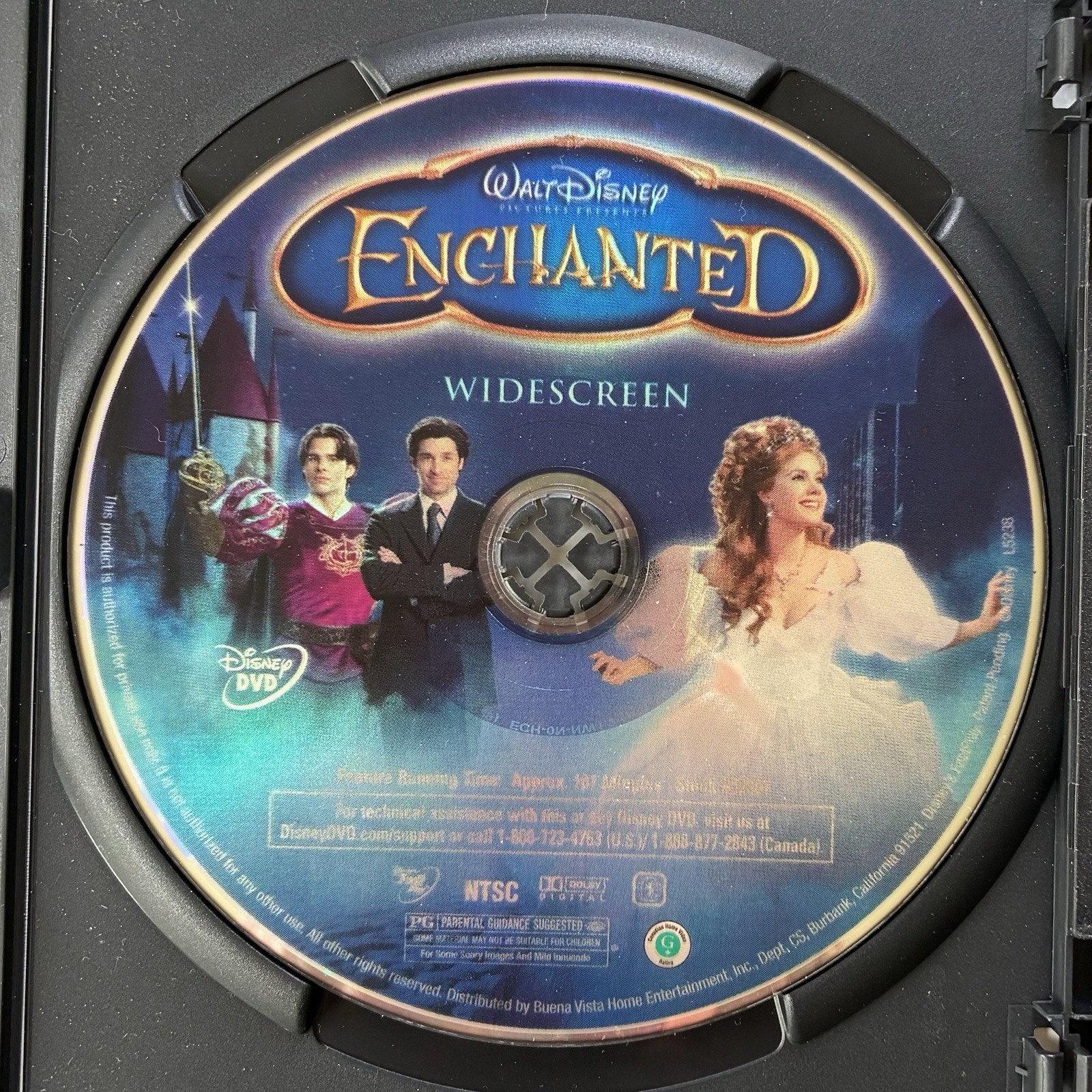 Enchanted Movie from Walt Disney Pictures on DVD - photo 4