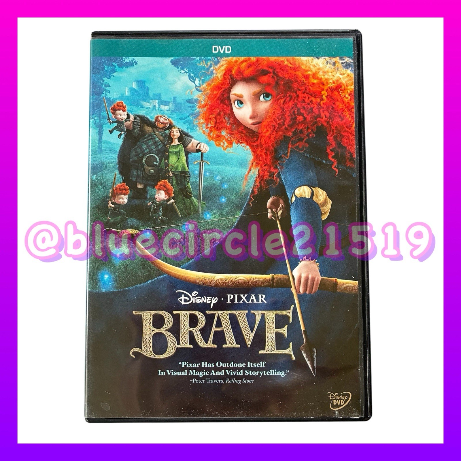 Disney Pixar's Brave DVD (2012)