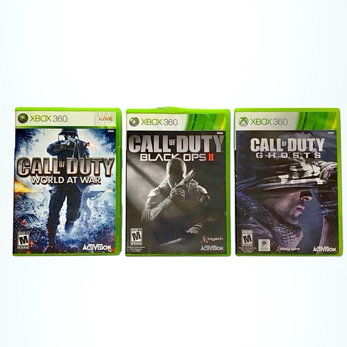 XBox 360 Call of Duty 3 Piece Video Games Bundle - photo 2