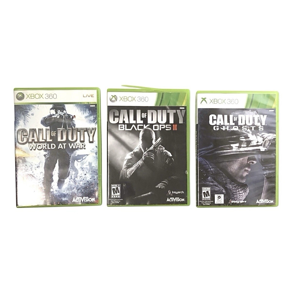 XBox 360 Call of Duty 3 Piece Video Games Bundle - photo 3