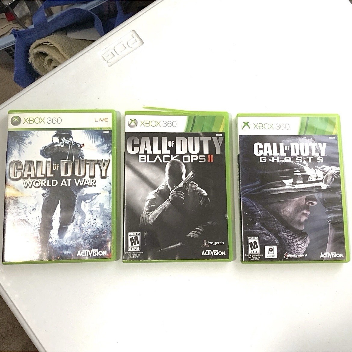 XBox 360 Call of Duty 3 Piece Video Games Bundle - photo 4