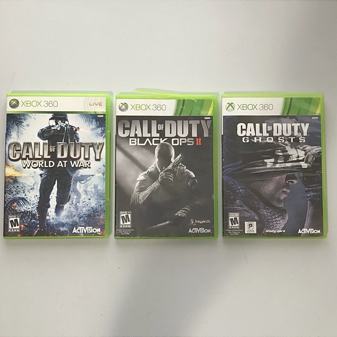 XBox 360 Call of Duty 3 Piece Video Games Bundle - photo 5